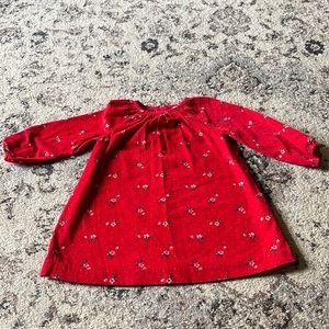 Baby GAP (2 years toddler) red flower dress